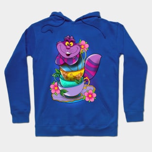 Tea time with Cheshire Cat! Hoodie